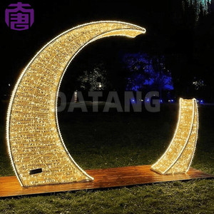 Éclairage de Noël extérieur, motif lune LED - Product Image 4