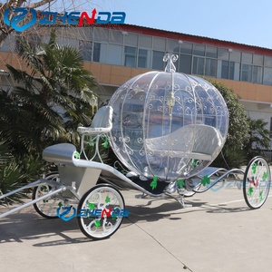 Princess Wedding Pumpkin Carriage Victorian Sightseeing Carriage China Manufacturer Customized Pumpkin Carriage - Product Image 3