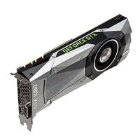Carte graphique de jeu haute performance GTX 1080 8 Go 256 bits PCIe 3.0 de haute qualité pour jeux sur ordinateur et station de travail