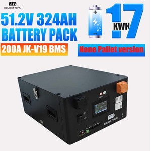 Preventa en la UE: Paquete de Baterías Apilables EEL de 51.2V y 17KWh con BMS V19 de 200A Integrado, Celdas Calb de 324ah, Interruptor y Fusible Clase T - Product Image 1