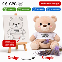 Produsen Mainan Boneka Plush Kustom Boneka Plush Beraroma Lavender Teddy Bear Penenang Tidur Logo Kustom Hadiah Mainan