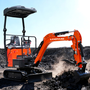 Mini-excavatrice agricole compacte à chenilles Landward, moteur EPA 5, faible entretien, vente en gros - Product Image 1