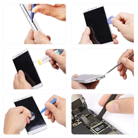 Kit de tournevis de précision multifonction 80-en-1 pour réparation de téléphones portables, tablettes et PC, manche en acier, finition chromée, embouts de précision, vente en gros OEM