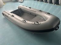 Bateau semi-rigide (RHIB) de 3,2 m avec coque en aluminium, gonflable, pour 5 personnes, avec compartiment de proépilote en aluminium, luxe, pour usage offshore, fabriqué en Chine