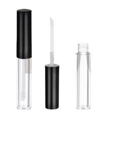 หลอดลิปกลอสใสขายส่งขายดีที่สุด ปรับแต่งโลโก้ได้เอง คุณภาพดี ขนาด 8 มล. ขวดเปล่าทรงกลม - Product Image 1