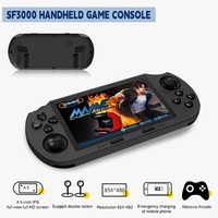 Console de Jeu Rétro Portable SF3000 Écran IPS 4,5 Pouces Plus de 20000 Jeux Sans Fil Mini Portable pour Enfants