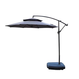 Parasol de jardin carré 8 pieds en aluminium, design moderne, qualité supérieure, résistant aux UV et à l'eau, idéal pour l'extérieur, excellent rapport qualité-<span class=keywords><strong>prix</strong></span> - Product Image 1