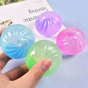2026 <b>Squeeze</b> Toys Squishy Dumpling Squishy Bun Toys Steamed Smile Face Bao Dumplings Bun Stress Food Toys With Steamer Kit - Product Image 6