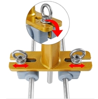 Outil d'ouvreur de trou de serrure de porte en bois moule outil spécial de travail du bois pour l'ouverture de serrure trou poinçonneuse ouvreur de fente de cadre de porte