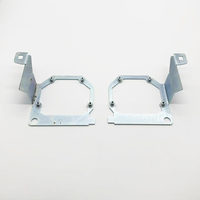 Pièces de véhicule, accessoires d'éclairage, support de montage de projecteur LED pour Ford F150 2017-2019, cadre de projecteur de phare de voiture