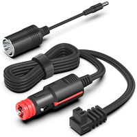 Cable de Alimentación para Refrigerador, Adaptador de Corriente CA/CC para Nevera Portátil de Auto, Cargador de 87W 14.5V/6A SCP 100-240V con Compresor, Fabricado en China