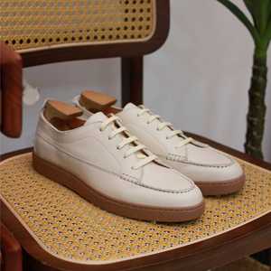 Zapatos Deportivos Personalizados para Oficina, Antideslizantes, con Punta Redonda, con Cordones, que Aumentan la Altura, Impermeables, con Suela de Goma Suave para Otoño - Product Image 3