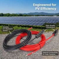 OEM TÜV-Zertifiziertes Solarpanel-Kabel 2,5mm 4mm 6mm² Solarstecker Photovoltaik-Kabel