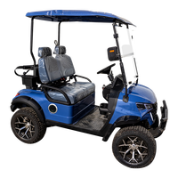 Voiturette de golf électrique 2 places de conception récente, buggy de chasse et de plage, club car – Répond aux attentes à un bon prix