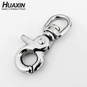 Stainless Steel 316 Scissor Swivel Snap Hook Trigger Carabiner Lobster Claw 75mm