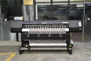 Garantie à vie Polyester tissu impression numérique textile 1900mm numérique sublimation tissu machine d'impression imprimante