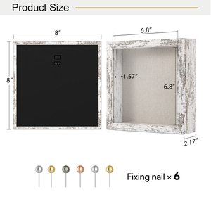डॉलर बिल डाक टिकट फ्रेम 10x10 इंच 40x40 5 गहराई के साथ मनी छाया बॉक्स फ्रेम - Product Image 1