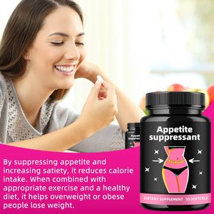 Cápsulas Supresoras del Apetito OEM ODM Marca Privada Pérdida de Peso Adelgazante Supresor del Apetito Píldoras Suplemento Fábrica Directa - Product Image 2