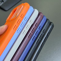 Étui de protection intégrale antichoc 360° pour 18/17/16/15 - Coque magnétique anti-traces de doigts en TPU+PC, protection antidérapante pour téléphone portable