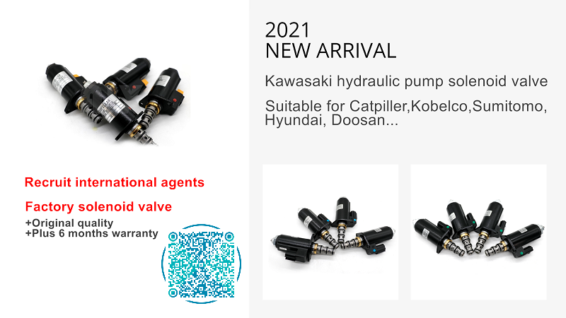 Genuine ZX450 Reducing Solenoid Valve 4469585 for Hitachi