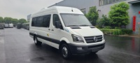 Lujo 19 plazas Microbus - Yuchai Euro V Motor 6 velocidades Caja de cambios China Fabricación