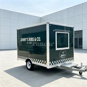 Chariot de vente ambulante de haute qualité pour pizzas, tacos, glaces et desserts, remorque alimentaire mobile avec certification CE - Product Image 1