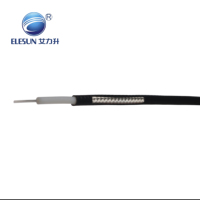 Câble coaxial 6G SDI 50Ω à angle droit BNC mâle à cloison BNC femelle Double blindé à faible perte RG223 pour caméra/vidéo/GPS 30ft