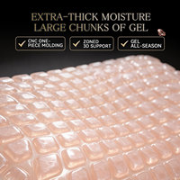 Direktverkauf ab Werk Bestseller Anpassbare Nackenstütze Umweltfreundliches Memory-Schaum Luxuriöses 3D-Gel-Kissen zum Schlafen