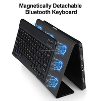 Keyboard Case Baru untuk Tab A9 Plus 11 Inch, Keyboard Nirkabel Lepas Pasang dengan Case Magnetik dan Tempat S Pen