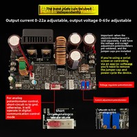 Stabilisateur de tension CC réglable CNC à écran couleur ZK6522C, module d'alimentation à tension constante/courant constant