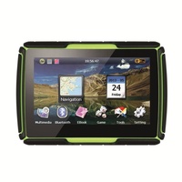 Navigateur GPS étanche certifié ROHS, écran tactile 4,3 pouces, carte 3D, fonctions MP3, W40 pour motos, IGO Worldwide, 1 an