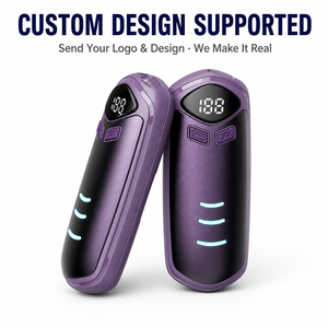 Calentador <span class=keywords><strong>de</strong></span> Manos Recargable con Pantalla Digital, Calentamiento Rápido, Magnético, Portátil, Tipo C, Calentador <span class=keywords><strong>de</strong></span> Bolsillo, Batería <span class=keywords><strong>de</strong></span> 6000 mAh, Protección Contra Sobrecalentamiento, para el Hogar - Product Image 1