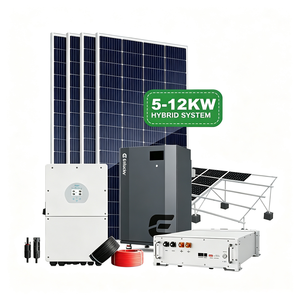 Sistema Solar Híbrido de 10KW 15KW 20KW con Controlador MPPT y Batería de Iones de Litio para Energía Doméstica - Product Image 4