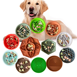 Pet Dog Cat sản phẩm nhà cung cấp nhà máy mềm Silicone biểu tượng tùy chỉnh/màu sắc/gói Pet Bát/chai/thảm/frisbees - Product Image 2