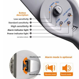 Détecteur <span class=keywords><strong>de</strong></span> métaux portatif à prix abordable, haute sensibilité, modes <span class=keywords><strong>de</strong></span> détection polyvalents, pour la protection <span class=keywords><strong>de</strong></span> la sécurité des métaux ferreux et <span class=keywords><strong>de</strong></span> tous les métaux - Product Image 6