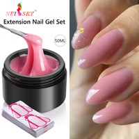 Neissry Colour Low Heat Cosmetic Jar Miss Pink Flower No Burn Base Iso 3in1 Milky White Builder Gel Prix Usine
