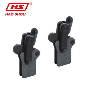 Abrazadera Automotriz de Liberación Rápida Goodhand HS-70615 de Taiwán, Diseño Vertical Compuesto con Acero Galvanizado, Madera y Metal - Product Image 1