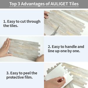 <span class=keywords><strong>Piastrelle</strong></span> <span class=keywords><strong>Adesive</strong></span> Effetto Pietra, Aspetto Marmo Beige, <span class=keywords><strong>PVC</strong></span> Autoadesivo per Rivestimento Parete <span class=keywords><strong>Cucina</strong></span> e Bagno - Product Image 2