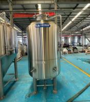 Cuve de Fermentation de Vinaigre Cassman 500L Haute Productivité avec Pompe à Pression, Moteur et PLC