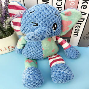 צעצוע כלבים חדש יוקרתי קלאסי מצויר עמיד בפני נשיכות מצמר קורדרוי רך עם צפצפה - Product Image 2