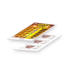 Tickets <span class=keywords><strong>de</strong></span> loterie à gratter personnalisés gagnants, cartes <span class=keywords><strong>de</strong></span> visite à bas <span class=keywords><strong>prix</strong></span> en papier cartonné et papier couché - Product Image 5