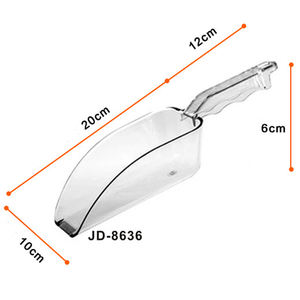 Cuchara de policarbonato para hielo transparente de 24 oz de grado alimenticio al por mayor - Product Image 5