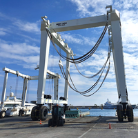 500T 200t 100T 40T Marine Bateau Palan Grue Voyage Ascenseur Bateau Levage Grue Navire Déchargement Yacht Ascenseur Bateau Grue