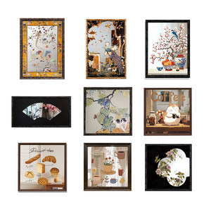 Specchio Decorativo <span class=keywords><strong>in</strong></span> Stile Francese Vintage con Finitura <span class=keywords><strong>in</strong></span> Alluminio Retrò, Perfetto per <span class=keywords><strong>Soggiorno</strong></span> o Sala da Pranzo - Product Image 1
