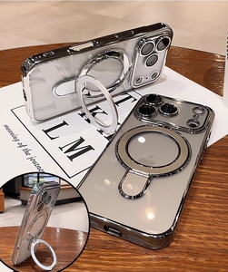 Custodia magnetica in Tpu per <span class=keywords><strong>iphone</strong></span> 17, per <span class=keywords><strong>iphone</strong></span> 17 <span class=keywords><strong>Pro</strong></span> Max, custodia <span class=keywords><strong>arancione</strong></span> - Product Image 2