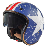 Casque de moto pour femme, design personnalisé, rétro, classique, ABS, double sport, durable, protection du visage, lunettes de protection, utilisation en extérieur, MOON