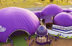 Tente <span class=keywords><strong>tunnel</strong></span> gonflable personnalisée publicité tente de camping gonflable <span class=keywords><strong>abri</strong></span> <span class=keywords><strong>pour</strong></span> annonces fête camping événements sports de plein air - Product Image 5