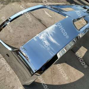 กันชนเหล็กชุบโครเมียมคุณภาพสูง GHCD วัสดุใหม่สำหรับอะไหล่ตัวถังรถบรรทุกญี่ปุ่น <span class=keywords><strong>HINO</strong></span> <span class=keywords><strong>500</strong></span>/<span class=keywords><strong>DOMINATOR</strong></span> - Product Image 5