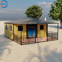 WinFair Chine Portable Conteneur Préfabriqué Villa Maison Prêt à Vivre Maisons Préfabriquées de Luxe 2 Chambre Conteneur Maison Thaïlande