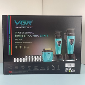 Afeitadora Eléctrica Vgr V-877s3 Transparente, Recargable, Profesional, Cortadora de Pelo para <span class=keywords><strong>Hombre</strong></span> - Product Image 2